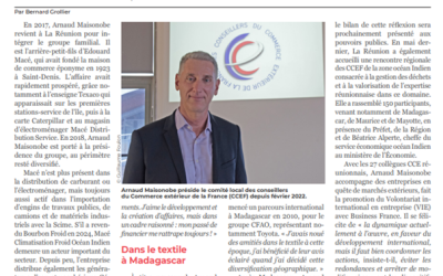 📢 Prise de parole rare de notre Président dans le dernier numéro de L’Eco Austral